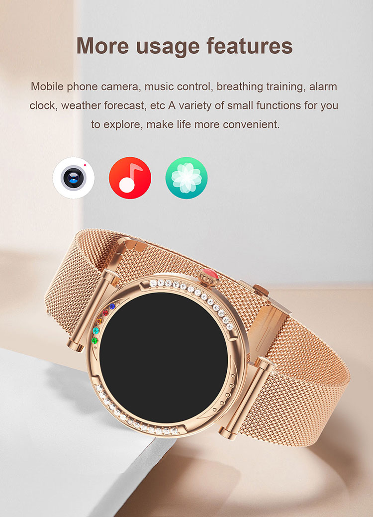 CF33 Music Control Smartwatch